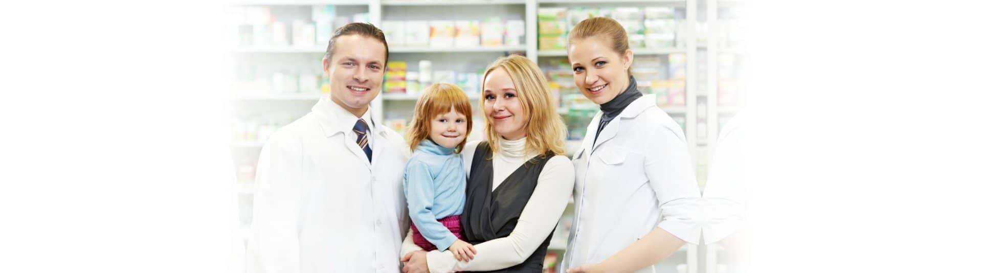 pharmacists and customer